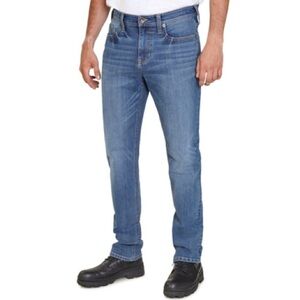 Seven7  Slim Straight Blue Denim Jeans